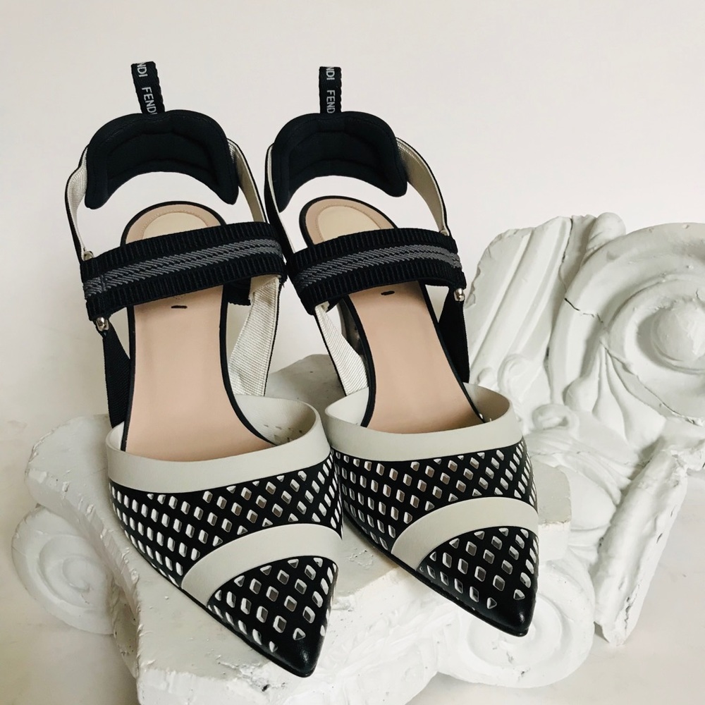 Fendi Colibri Slingback Pump